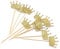 20 Pack Gold Crown Cupcake Toppers Cake Decoration Royal Prince Cupcake Toppers for Birthday Party, Baby Shower, Wedding Party Supplies