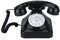 Garsent Vintage Telefon, Kunsttsoff schnurgebundenes Tischtelfon Multifunktions Klassisches Festnetztelefon für Home, Büro und Hotel