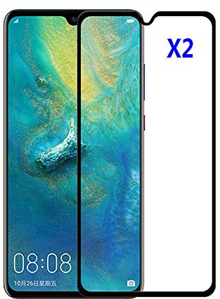 Kepuch 2 Paquetes Vidrio Templado Protector de Pantalla para Huawei Mate 20