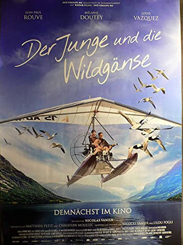 Der Junge und die Wildgänse - Jean-Paul Rouve - Filmposter A1 84x60cm gerollt