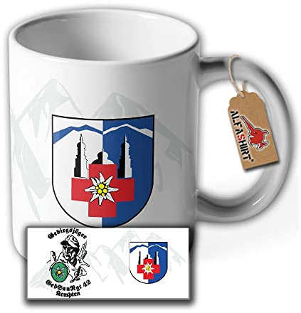 Tasse Gebirgssanitätsregiment 42 Kempten Allgäu Bundeswehr Wappen #38947