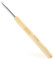 4 mm Häkelnadel, ergonomischer Griff für arthritische Hände, Holzgriff Häkeln extra leichte Stricknadeln für Anfänger und Häkelgarn (4 mm)