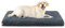 Feandrea Dog Bed, Orthopedic Dog Bed, Fluffy Dog Mattress, Egg Crate Foam Large Dog Bed Pet Bed with Removable Washable Cover, XXL, for Large Dogs, 122 x 74 x 10 cm, Dark Grey PGW214G02