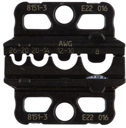 GEDORE 8151-3 Crimpeinsatz-Set f. unisol. Quetschverbinder