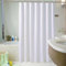 Duschvorhang Anti-Schimmel 120x190cm Weiss Duschvorhäng Waschbar Textil Bad Vorhang,3D Shower Curtains Polyester Antibakteriell Stoff,Badewanne Duschvorhang mit 12 Duschvorhängeringen