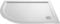 Balterley 900 x 760 mm Offset Quadrant Shower Tray Left Hand, Slimline Shower Trays, Durable Stone Resin Base Trays for Bathroom Enclosure Cubicle, Lightweight Tray for Wetroom Showers (White)