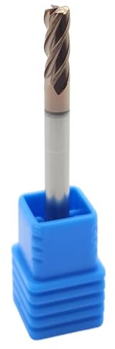 Hartmetallfräser - VHM Fräser Metall mit 4mm Schaft - Hartmetall Frässtifte - Metallfräser Zum Fräsen von Materialien mit einer Härte von bis zu 55 HRC