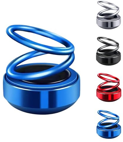 Chauffage Moléculaire Cinétique Portable, Chauffage Cinétique, Mini Chauffage Cinétique Portable Pour Voiture, Chauffage Moléculaire Cinétique Portable, Mini Chauffage Solaire Alimenté (Bleu)