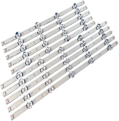 WUWMTUTCK 10/kit LED Light Strip Fit for LG 49 TV 49lb552 49lb629v Agf78402201 49lb580v 49lb561u 49lf620v 49uf6430 49lb620v