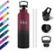 Borraccia Acciaio Inox 750ml, Borracce Termiche con Cannuccia, Bottiglia Termica Riutilizzabile, a Prova di Perdite, senza BPA, Termos per Bambini, Ufficio, Campeggio, Lavoro, Viaggio, Palestra