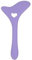 Bonbela Crème Applicator Eyeliner Aid, Silicone Eyeliner Aid Brush Lashes and Draw Eyeliner, Drawing Feed Shadow, Auxiliary Lipstick Positioning, Silicone Material, Face Cream Applicator (Violet)