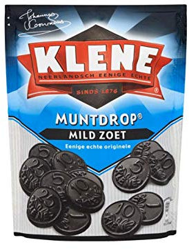 Bonbons à la réglisse | Klene | Coin Licorice Mild Sweet | Poids total 230 grammes