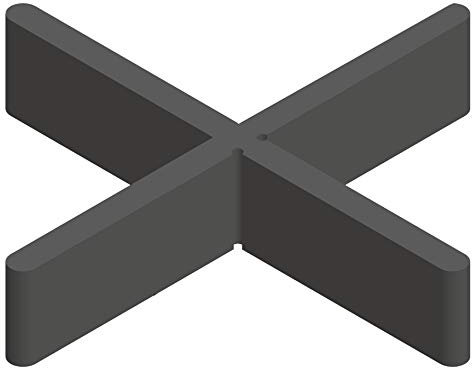 100 Stück GalaPower 3 mm Fugenkreuze für Terrassenpflaster, 10 mm Bauhöhe