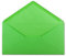 Glüxx-Agent 100 DIN Lang Briefumschläge Hellgrün 22 x 11 cm -120 g/m² Nassklebung Post-Umschläge ohne Fenster ideal für Weihnachten Grußkarten Einladungen