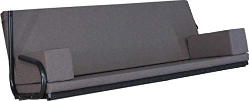 Angerer Freizeitmöbel GmbH Hollywoodschaukel Auflage Tolar - passend für viele 3-Sitzer Hollywoodschaukeln - Schaukelauflage Made in Germany (Taupe)