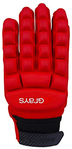 GRAYS International Pro Handschuhe für Linkshänder, Fluorrot-Rot, Fluo Red, LH L