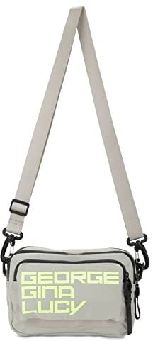 George Gina & Lucy Neoprene Love Letters Beige/Black/Neon