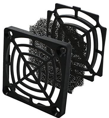 Lüftergitter + Staubfilter 60x60mm 45ppi 3-teilig Wechselfilter