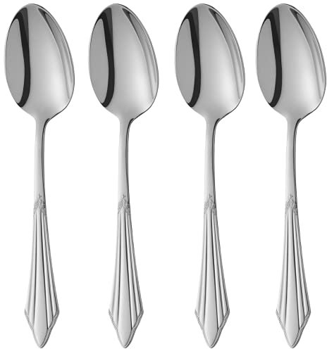 WMF Fächer Vorspeise-/ Dessertlöffel XX cm, Cromargan protect Edelstahl poliert, glänzend, kratzbeständig, spülmaschinengeeignet