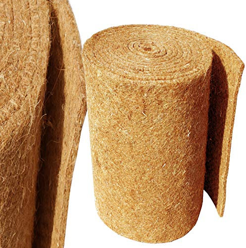 MW.Shop.24 Kokosmatte EXTRA Dickes 1900g/m2 (1m x 5m) - Garten 100% Biologisch Winterschutz für Pflanzen Kälteschutz Abdeckung Winterschutzmatte - Meterware