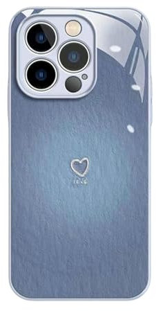 GAGALU Funda rosa para iPhone 13 Pro, funda para Xr convertida a 13Pro, funda trasera 11 como 13Pro, funda X Xs a 14Pro, fundas de teléfono 11 a 13Pro-Love Blue