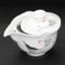 Tragbare Chinesische Tee-Set Keramik Reise Tee-Set Mit Tasse Elegante Kung Fu Gaiwan Teekanne Wasserkocher Büro Kaffeetasse Drink