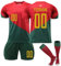 HGWOPGASD Personalisierte Fußball-Trikots, Customizable Nr. 7/10 Trikot Mit Eigenem Namen Individuelles Fußballtrikot Fußball Trikot Mit Namen Benutzerdefiniertes Fußballtrikot Für Kinder A14