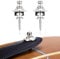 Gitarrengurt Knöpfe, 2 Stück Gitarrengurtschlösser, Gitarrengurt Schlösser, Gitarre Strap Locks, Gitarre Strap Lock Button, Schlösser für Gitarrengurte für E-Akustik-Gitarre,Bass-Gurtschlösser Ukulele