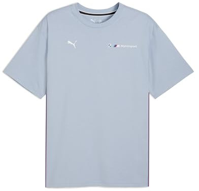 PUMA Herren BMW MMS ESS+ Logo Tee T-Shirts, Blue Wash, XL