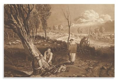 Joseph Mallord William JMW Turner Prints Painting (18) Posters Wall Art Painting Canvas Prints Decor Poster Artworks 08x12inch(20x30cm)