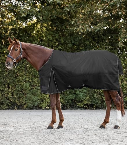 Waldhausen Outdoordecke Nordic, Fleece, schwarz, 95 cm