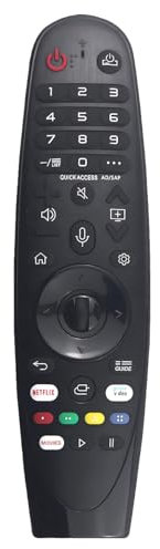 AN-MR19BA - Mando a distancia infrarrojo de repuesto para LG Smart 2019 TV UM80 UM75 UM73 UM71 UM70 UM69 W9 E9 C9 B9 SM99 SM95 SM90 SM86 SM81 Series