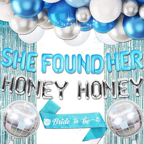 JeVenis Dancing Queen Luftballons Banner Mamma Mia Party Dekoration Dancing Queen Bachelorette Party Dekoration Disco Party Deko 70er Jahre Dekoration