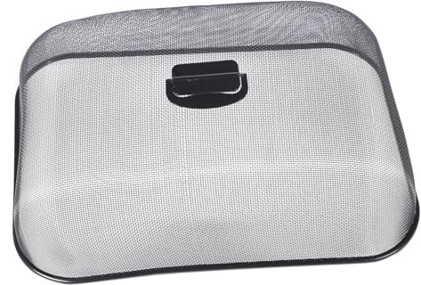 Garneck Große Rechteckige Edelstahl Fliegenhaube Für Lebensmittel Insektenschutzhaube Abdeckhaube Für Tisch Mesh Cover Anti Fliegen Perfekt Für Küche Und Picknick