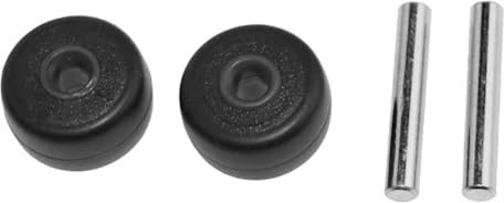 2x Rad,Rolle kompatibel mit/Ersatzteil für Bosch 17007034 Staubsauger (siehe Beschreibung)