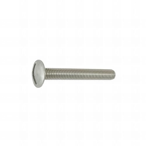 25 Vis poêlier à tête bombée large inox A2 6.0 X 80