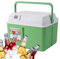 Pequeña - Refrigerador de coche, refrigerador portátil de gran capacidad con pantalla de temperatura | Electrodomésticos de Cocina de Camping compactos, multifuncionales, aislados y