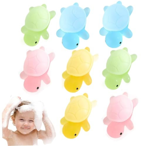 Kinder Handseife, 8pcs Schildkrötenform Babybadseife, natürliche Zutaten Duft Bathoap Riegel zum Waschen von Händen, Gesicht, Kinder Hand, Babybad