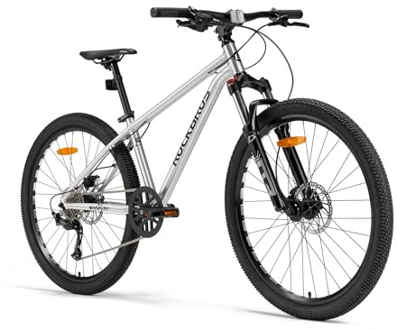ROCKBROS Darwin V Mountainbike mit Shimano Altus M2000 9-Gang | Hydraulische Scheibenbremsen, für Jungen Mädchen Damen Herren, 26 Zoll Kinderfahrrad MTB
