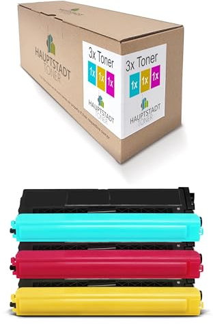 3X Hauptstadttoner Toner kompatibel mit Brother MFC-L 8690 8900 CDW ersetzt TN-421 TN421 Color