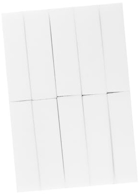 UKCOCO 10 piezas Bloques de Pulido de Uñas de Esponja Caras Unidades Limas Suaves para Manicura y Pedicura Profesional Herramientas Portátiles para Cuidado de Uñas Naturales y Postizas