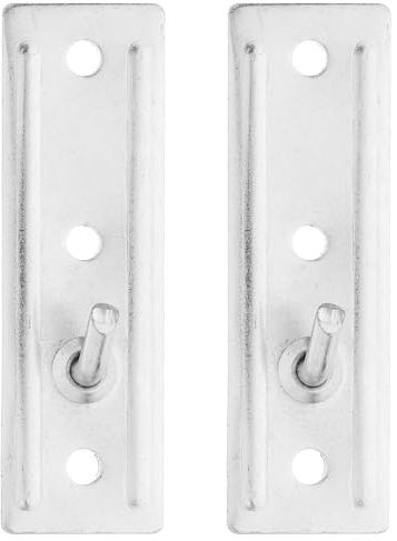 Artibetter Support Mural pour Installation Murale pour Chauffe-eau Électrique Invisible en Fer Fixation Solide Argentés pour Supports de Radiateurs
