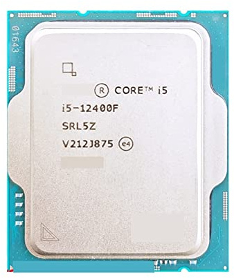 c I5-12400F Nouveau processeur I5 12400F 2,5 GHz 6 cœurs 12 fils 10NM L3 = 18M 65W LGA 1700