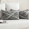 MIULEE Kissenbezug 30x50 cm Weicher Chenille Sofakissen Bezug mit Modernem Design Perfektes Dekokissen für Wohnzimmer
