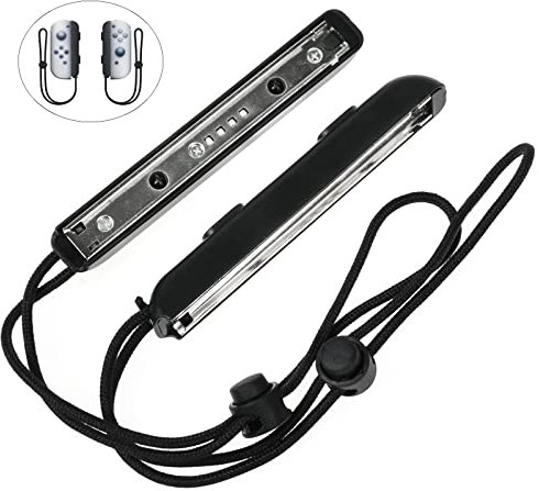 1 Pair Joy-Con Gamepad Lock Wrist Strap Lanyard Fits for Nintendo Switch Controller