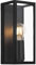 EGLO Wandlampe Amezola, 1 flammige Wandleuchte Industrial, Vintage, Wandleuchte innen aus Stahl und Glas, Wohnzimmerlampe, Flurlampe in Schwarz, Klar, Badezimmer Lampe mit E27 Fassung, IP44