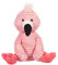 Apricot Lamb Peluche en velours côtelé flamant rose - Idéale pour enfant - 21,6 cm