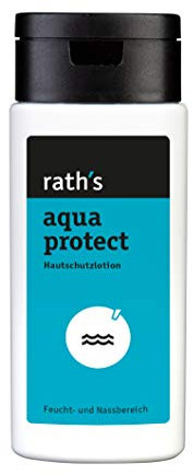 rath's aqua protect - 125 ml Hautschutzlotion - für Arbeiten in Nassbereichen/Wasser und feuchtem Schmutz