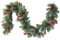 Donken Weihnachtsgirlande mit Beleuchtung Tannengirlande Künstlich Weihnachtsdeko 50 LED Weihnachten Girlande Tanne Grün Dekogirlande für Treppen Kamine