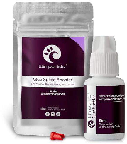Wimpanista® Wimpernkleber Beschleuniger vor der Wimpernverlängerung. Zur Vorbehandlung der künstlichen Wimpern (15ml)